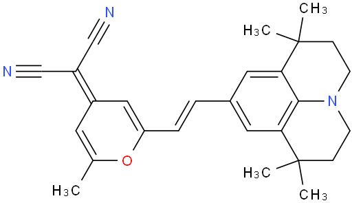 2-[2-甲基-6-[2-(2,3,6,7-四氢-1,1,7,7-四甲基-1H,5H-苯并[ij]喹嗪-9-基)乙烯基]-4H-吡喃-4-亚基]丙二腈