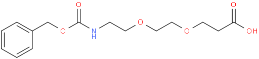 3-Oxo-1-phenyl-2,7,10,13-tetraoxa-4-azapentadecan-15-oic acid