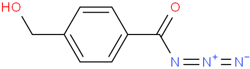 4-(hydroxymethyl)benzoyl azide