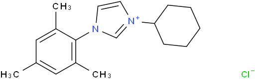 1-环己基-3-均三甲苯基-1H-咪唑-3-鎓氯化物