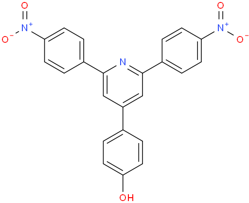 4-(2,6-bis(4-nitrophenyl)pyridin-4-yl)phenol