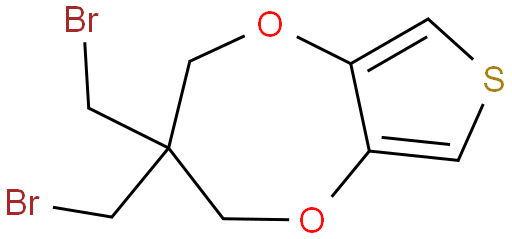 3,3-双(溴甲基)-3,4-二氢-2H-噻吩并[3,4-b][1,4]二氧杂菲