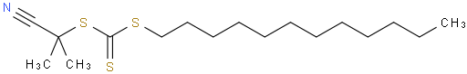 2-氰基丙-2-基十二烷基碳三硫代甲酸酯