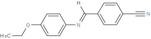 4-(((4-乙氧基苯基)亚氨基)甲基)苯甲腈
