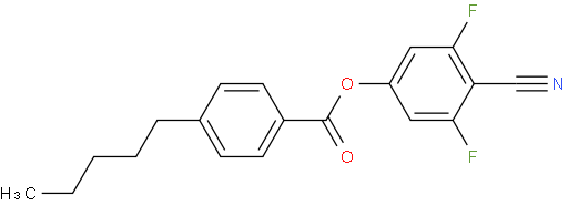 4-氰基3,5-二氟苯基4-戊基苯甲酸酯
