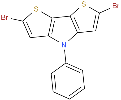 2,6-二溴-4-苯基-4H-二噻吩并[3,2-b:2',3'-d]吡咯