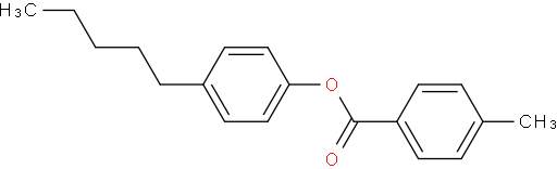 4-甲基苯甲酸对戊基苯酚酯