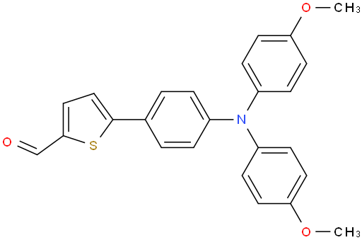 5-(4-(双(4-甲氧基苯基)氨基)苯基)噻吩-2-甲醛