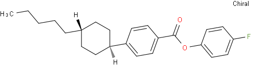 4-反式-(4-戊基环己基)苯甲酸对氟苯酚酯