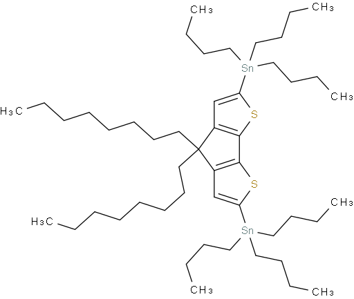 (4,4-Dioctyl-4H-cyclopenta[2,1-b:3,4-b']dithiophene-2,6-diyl)bis(tributylstannane)