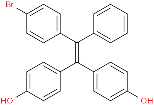 4,4'-(2-(4-bromophenyl)-2-phenylethene-1,1-diyl)diphenol