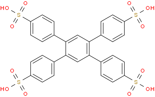 4',5'-bis(4-sulfophenyl)-[1,1':2',1"-terphenyl]-4,4"-disulfonic acid