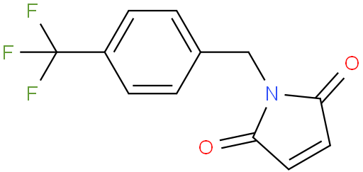 1-((4-TRIFLUOROMETHYLPHENYL)METHYL)-1H-PYRROLE-2,5-DIONE