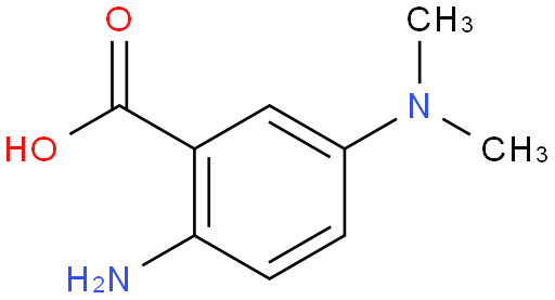2-氨基-5-(二甲基氨基)苯甲酸
