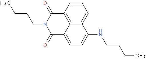 2-butyl-6-(butylamino)-1H-benzo[de]isoquinoline-1,3(2H)-dione