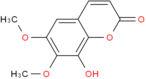 8-羟基-6,7-二甲氧基-2H-苯并吡喃-2-酮