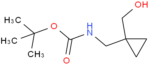 1-羟基甲基-1-(叔丁氧基羰基氨基甲基)环丙烷