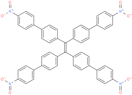 1,1'-Biphenyl, 4,4'',4'''',4''''''-(1,2-ethenediylidene)tetrakis[4'-nitro-