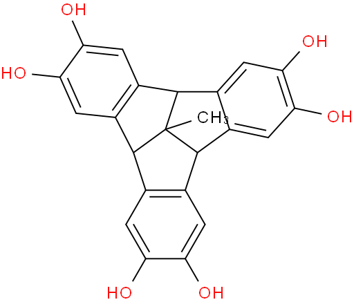 4b1-methyl-4b,4b1,8b,12b-tetrahydrodibenzo[2,3:4,5]pentaleno[1,6-ab]indene-2,3,6,7,10,11-hexaol
